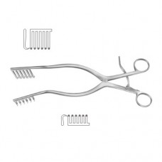 Martin Self Retaining Retractor 6 x 6 Sharp Long Prongs Teeth on Left Side Stainless Steel, 28.5 cm - 11 1/4"